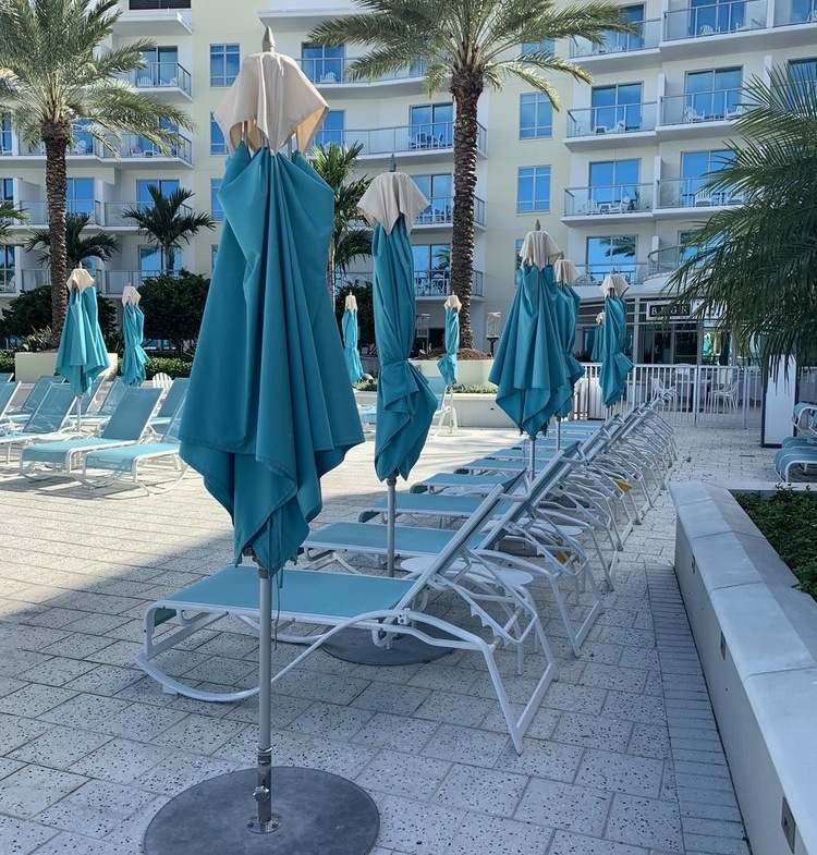 Treasure Island Beach Club Pool Deck