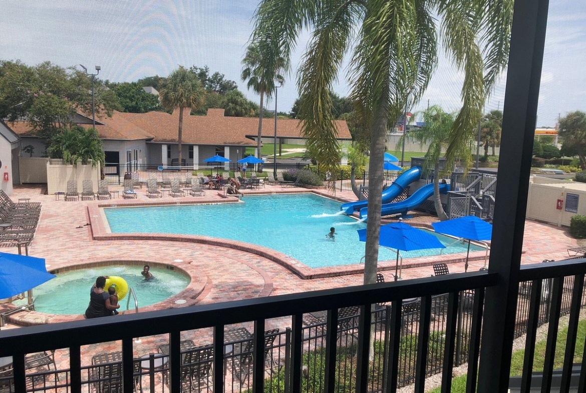 Orbit One Vacation Villas balcony