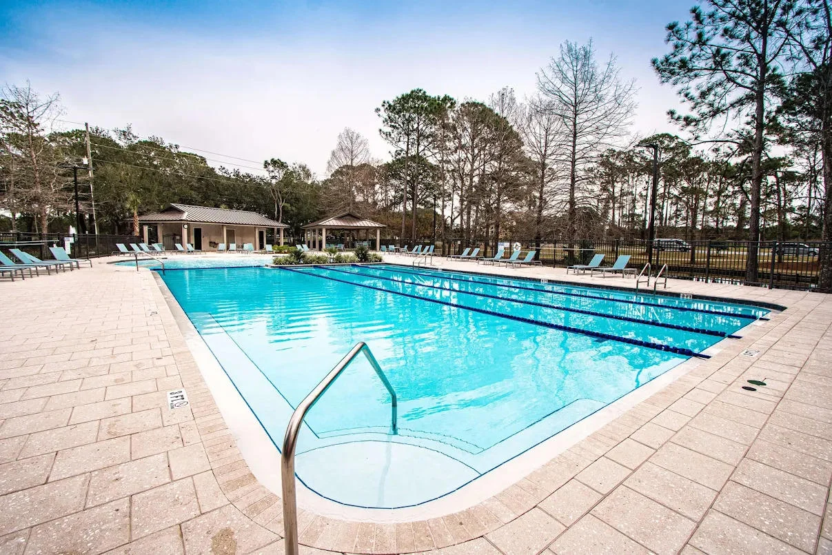 outdoor pool modern