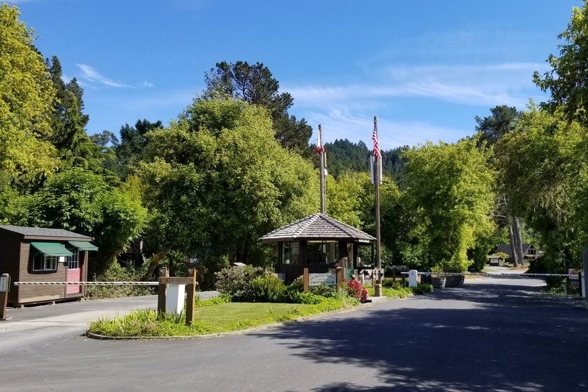 resort entrance