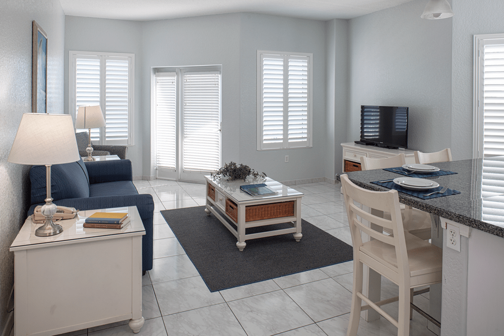 Royal Floridian Resort South Living Area