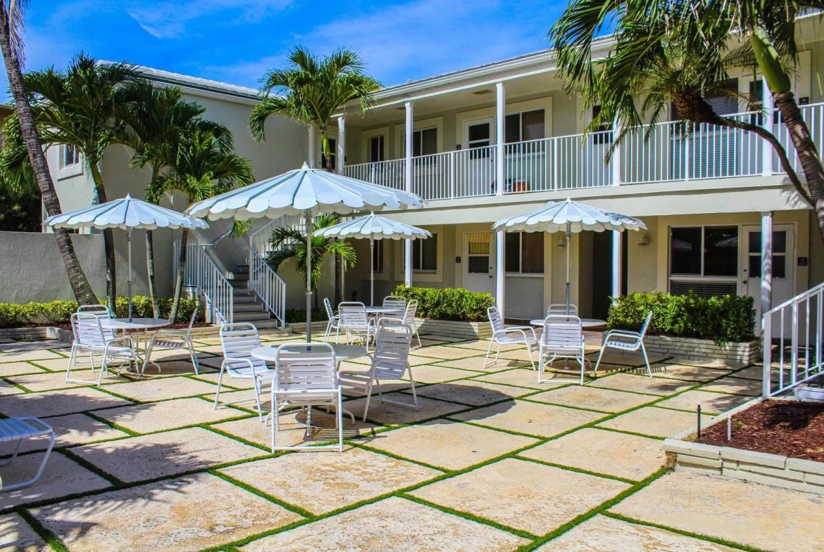 seating area at Geo Group At Berkshire Beach Club