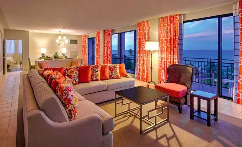 Rio Mar Beach Resort & Spa, A Wyndham Grand Resort Living Area