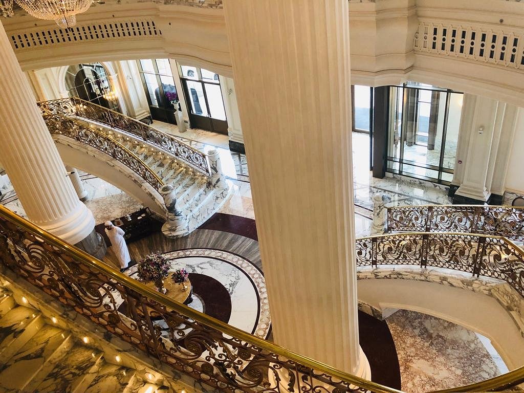lobby area