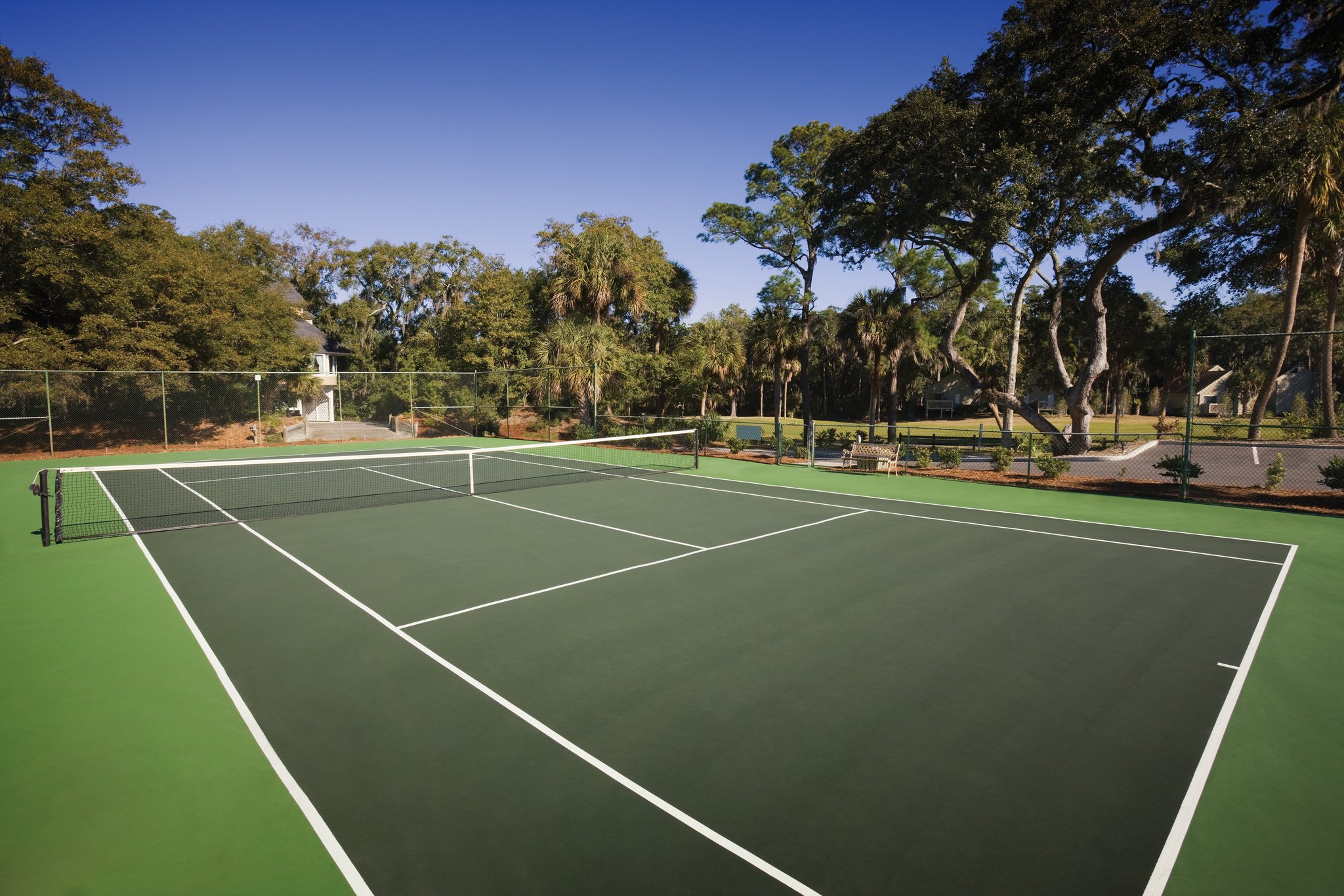 tennis courts