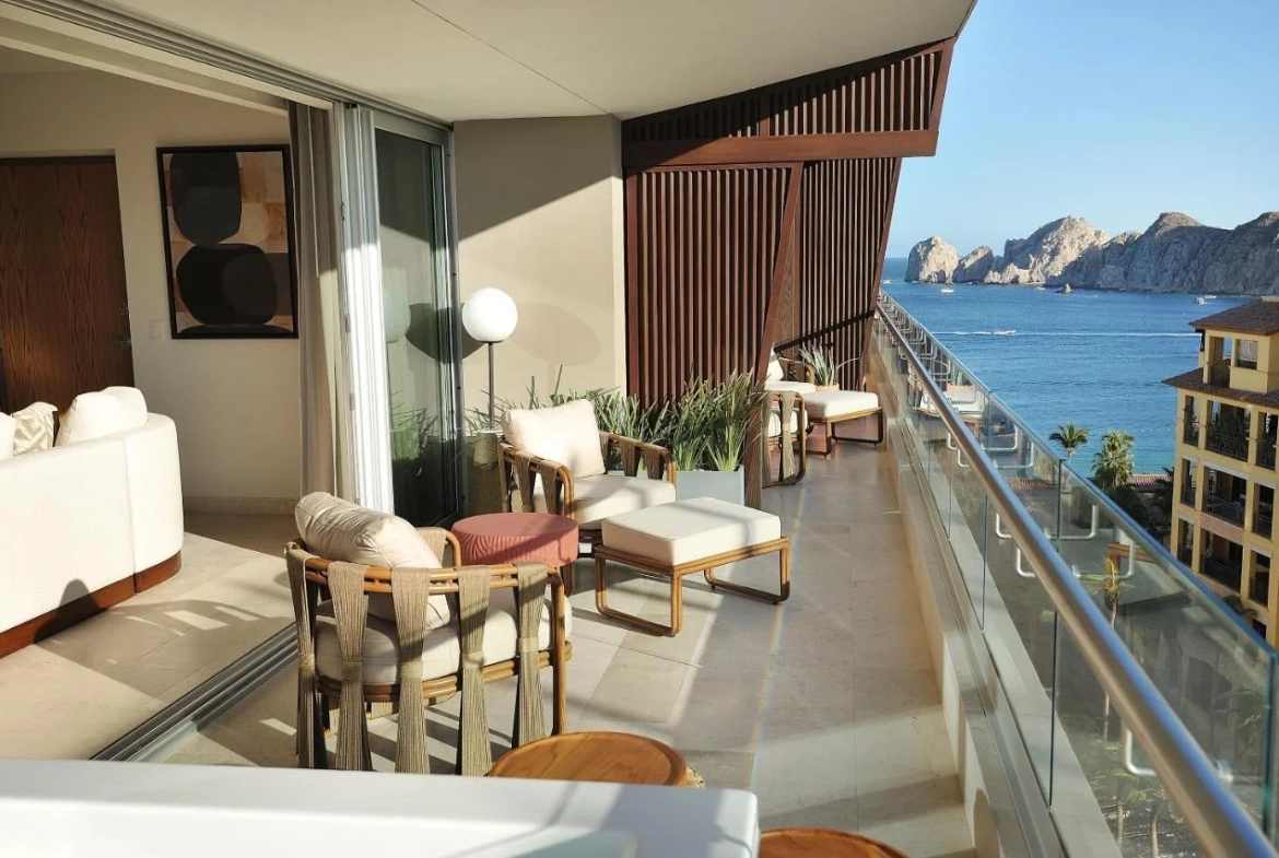 outdoor balcony