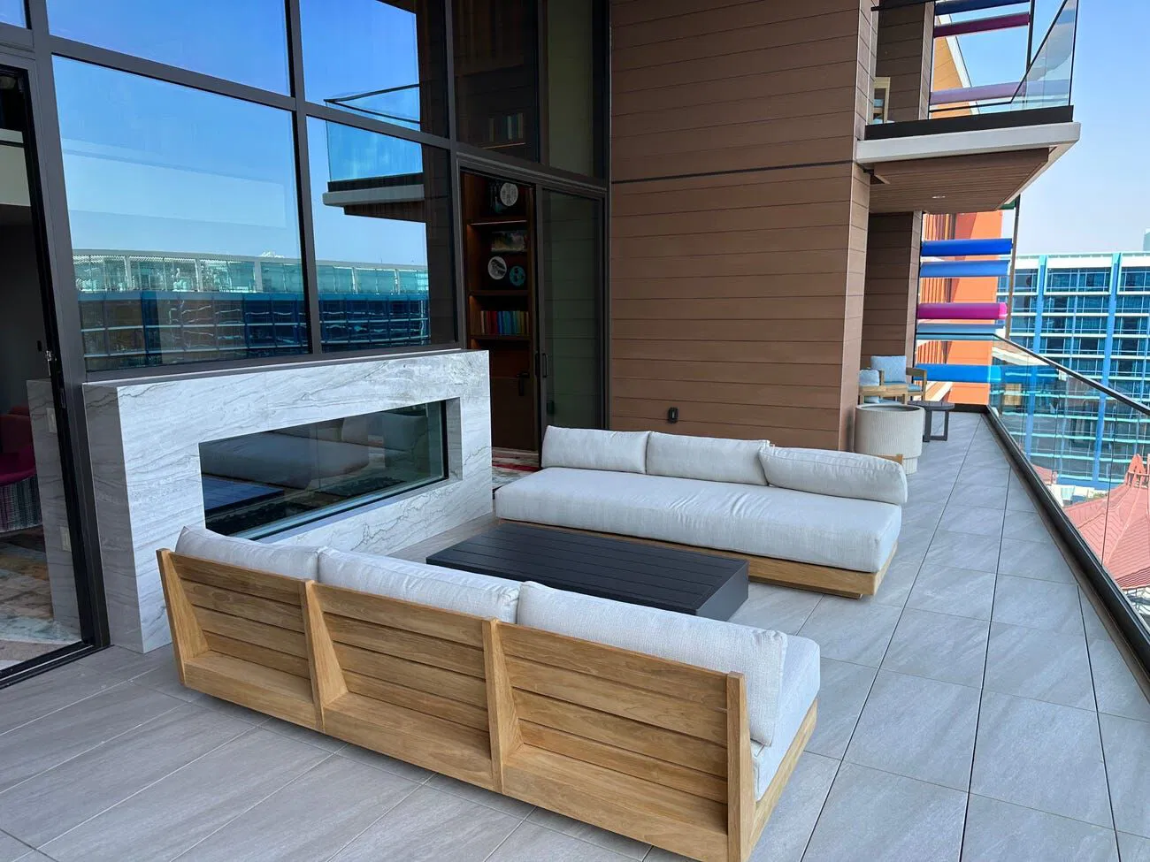 The Villas at Disneyland Hotel Balcony