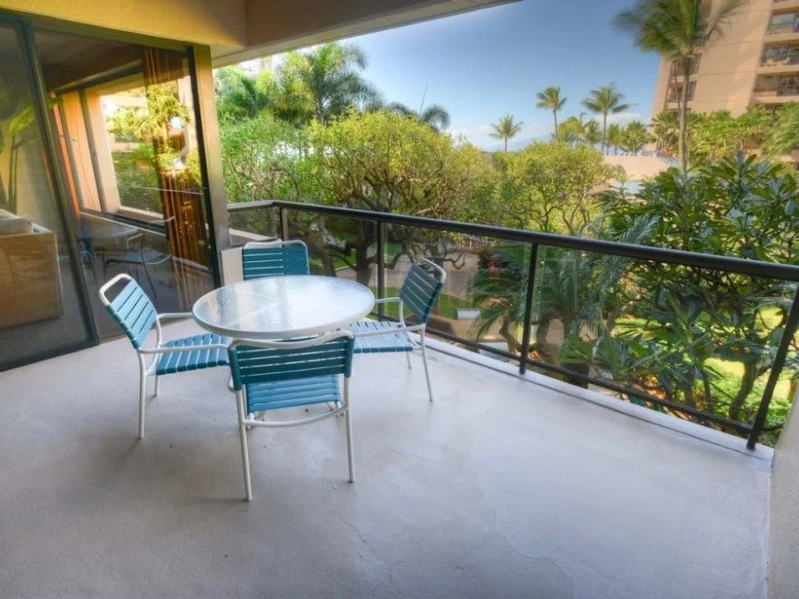 Sands of Kahana Unit Balcony - Hawaii Timeshare