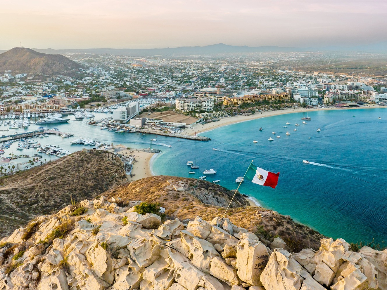 Cabo San Lucas Mexico Flag