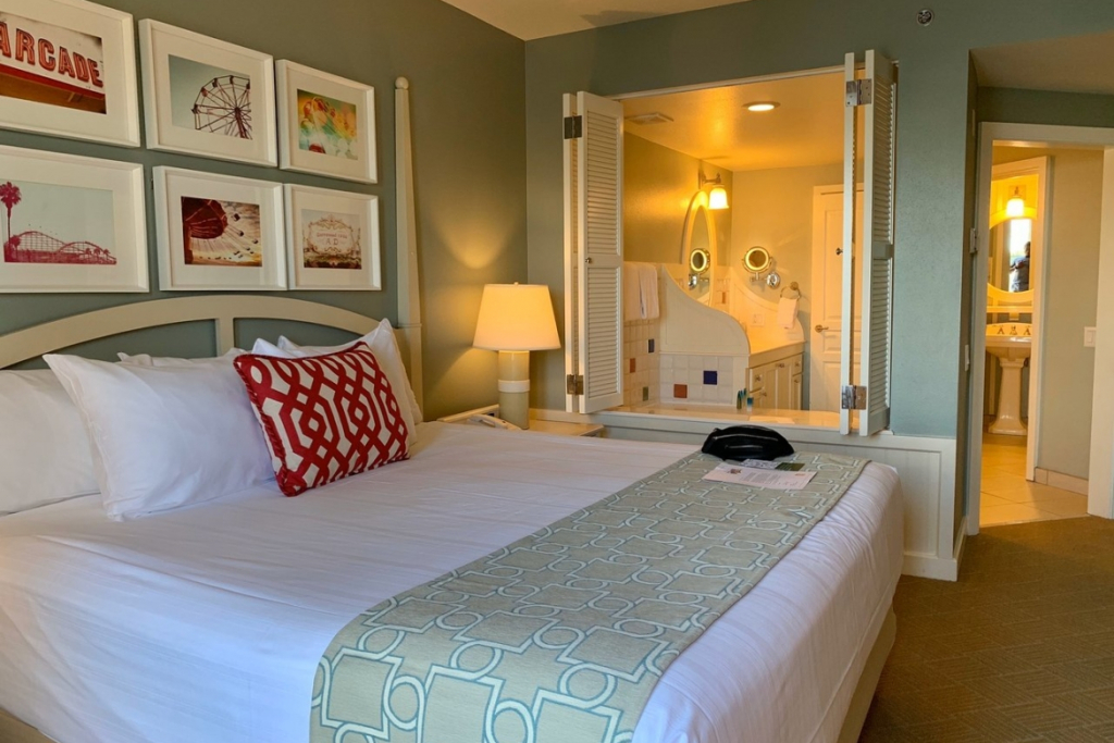 Disney's Boardwalk Villas Bedroom