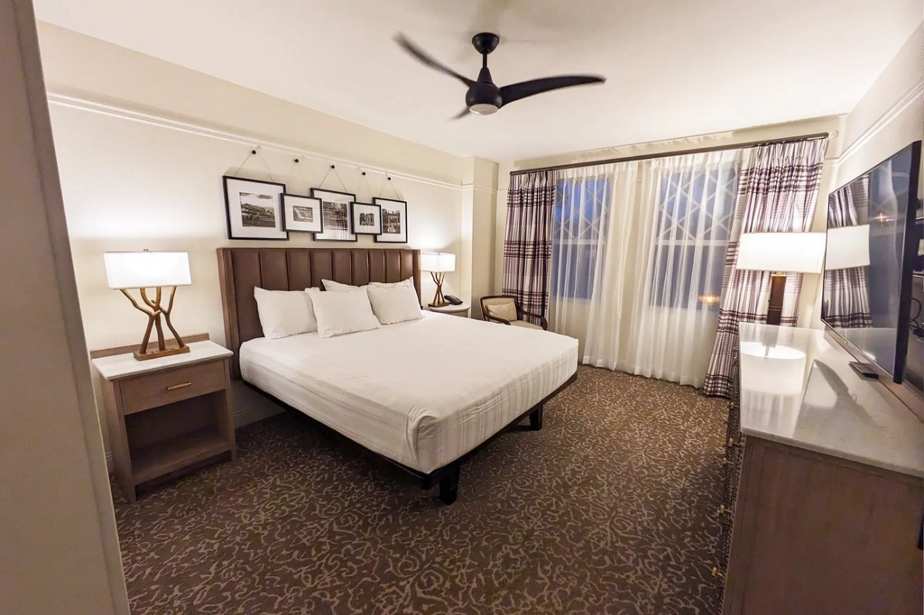 Best Disney Resort for Adults: Saratoga Springs Bedroom