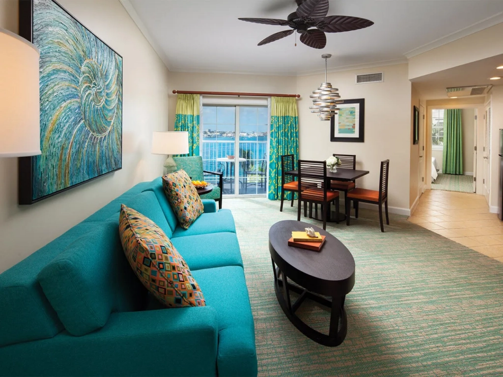 Harborside at Atlantis Living Room