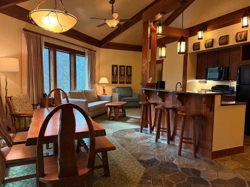 Best Disney Resort for Adults: Saratoga Springs Cabin