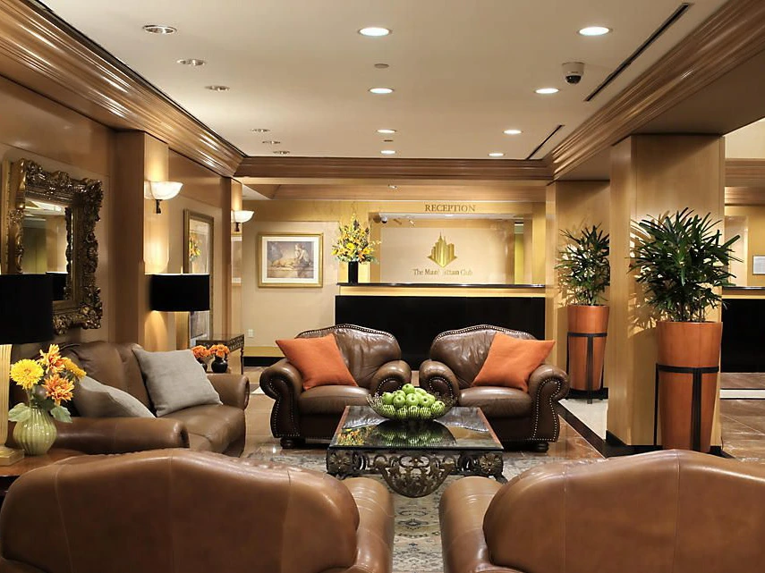 Manhattan Club Lobby - Bluegreen Vacation Reviews