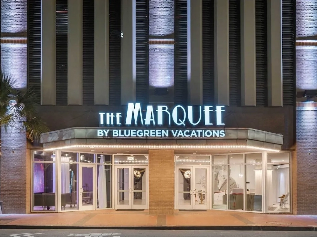 The Marquee Bluegreen Vacations Entrance