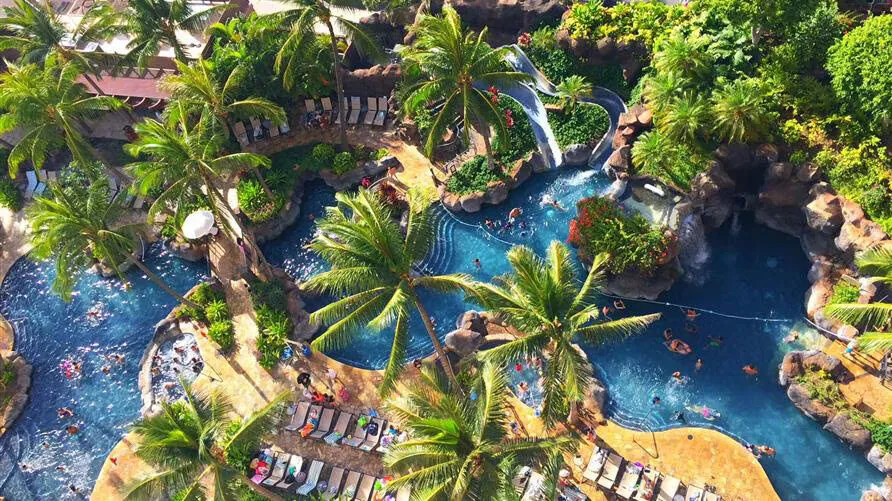Lagoon Tower Aerial Pool