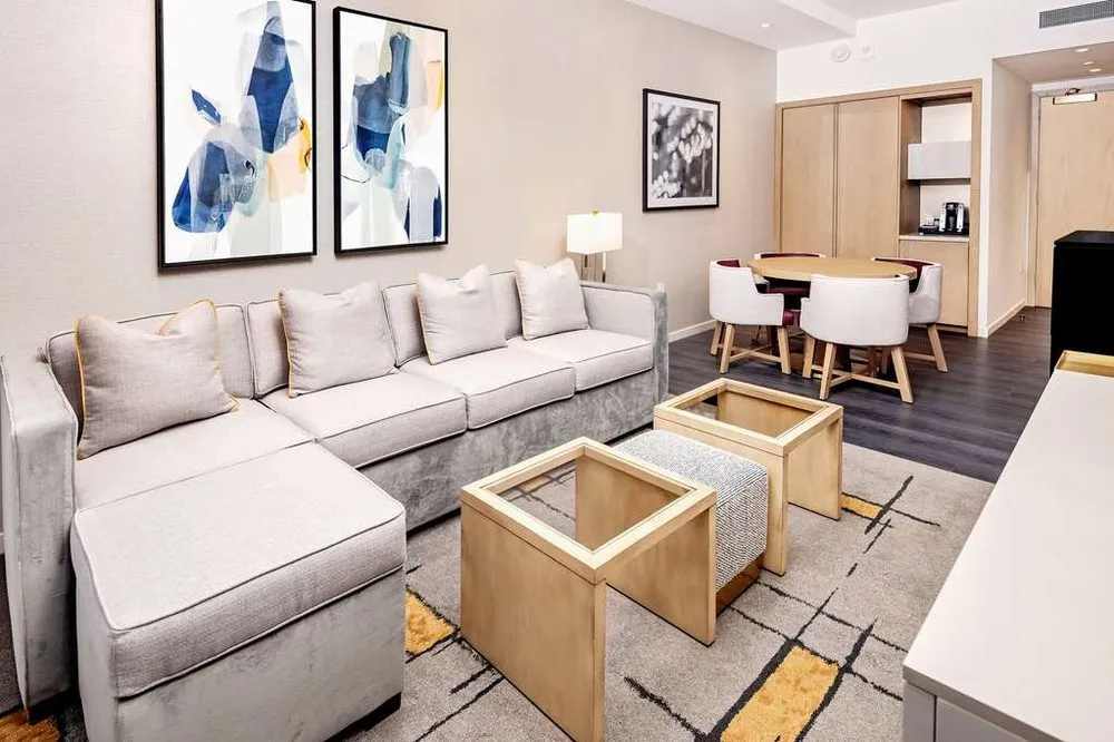 The Central at 5th Hilton Club Living Room