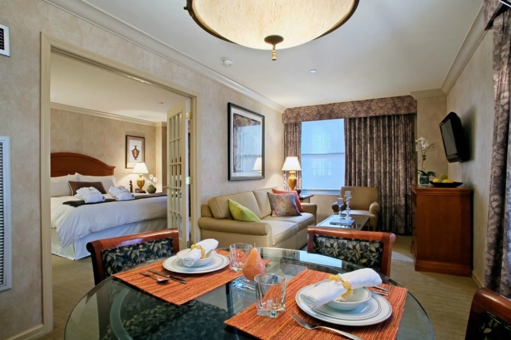 The Manhattan Club Timeshare in New York City Living Room